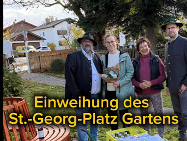 Einweihung des St.-Georg-Platz Gartens